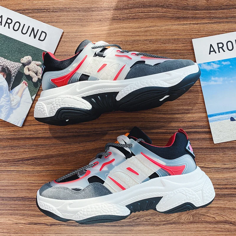 

Мужская обувь; Все мужские кроссовки; Повседневные Дышащие замшевые удобные кроссовки для папы; Мужская модная спортивная обувь; Лидер прод...