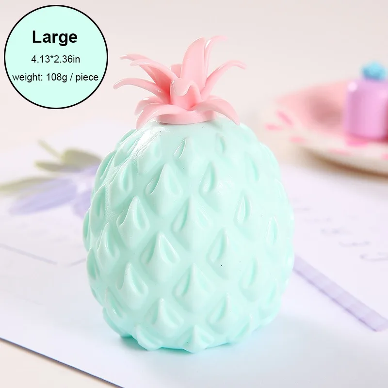 

2021 Cute Pineapple Squishy Super Jumbo Squeeze Toys Slow Rising Rare Fun Toy New Funny Antistress gadgets for Kids Children