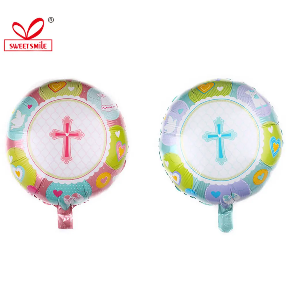 Фольгированные воздушные шары с круглым крестом 18 дюймов|Воздушные и аксессуары|