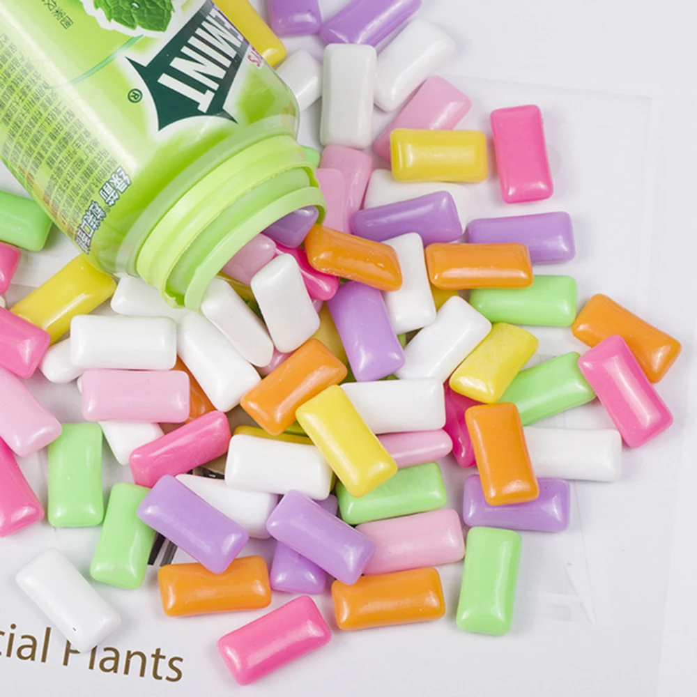 10 шт./партия наполнитель жевательной резинки для конфет прозрачная/пушистая