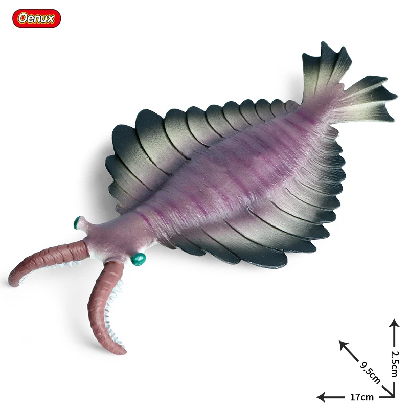 Доисторические фигурки Oenux Anomalocaris Opabinia Mosasaurus морские звёзды крабы морская жизнь