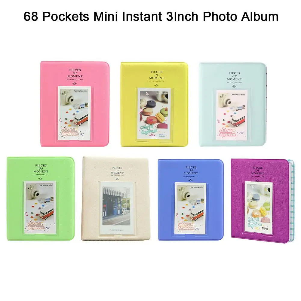 Симпатичный симпатичный альбом для фотоаппарата Instax чехол хранения фотографий