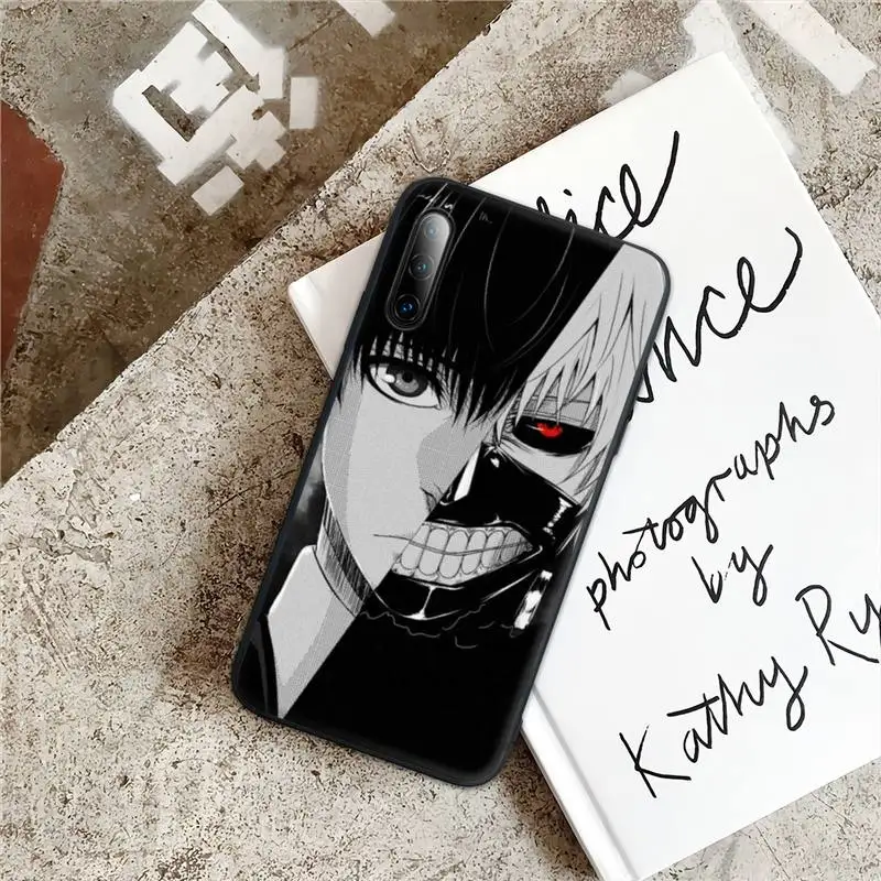tokyo ghoul trendy anime kaneki ken silicone phone cover for redmi note 9s 8t 7 5a 5 4 4x 6 8 9 10 pro case free global shipping