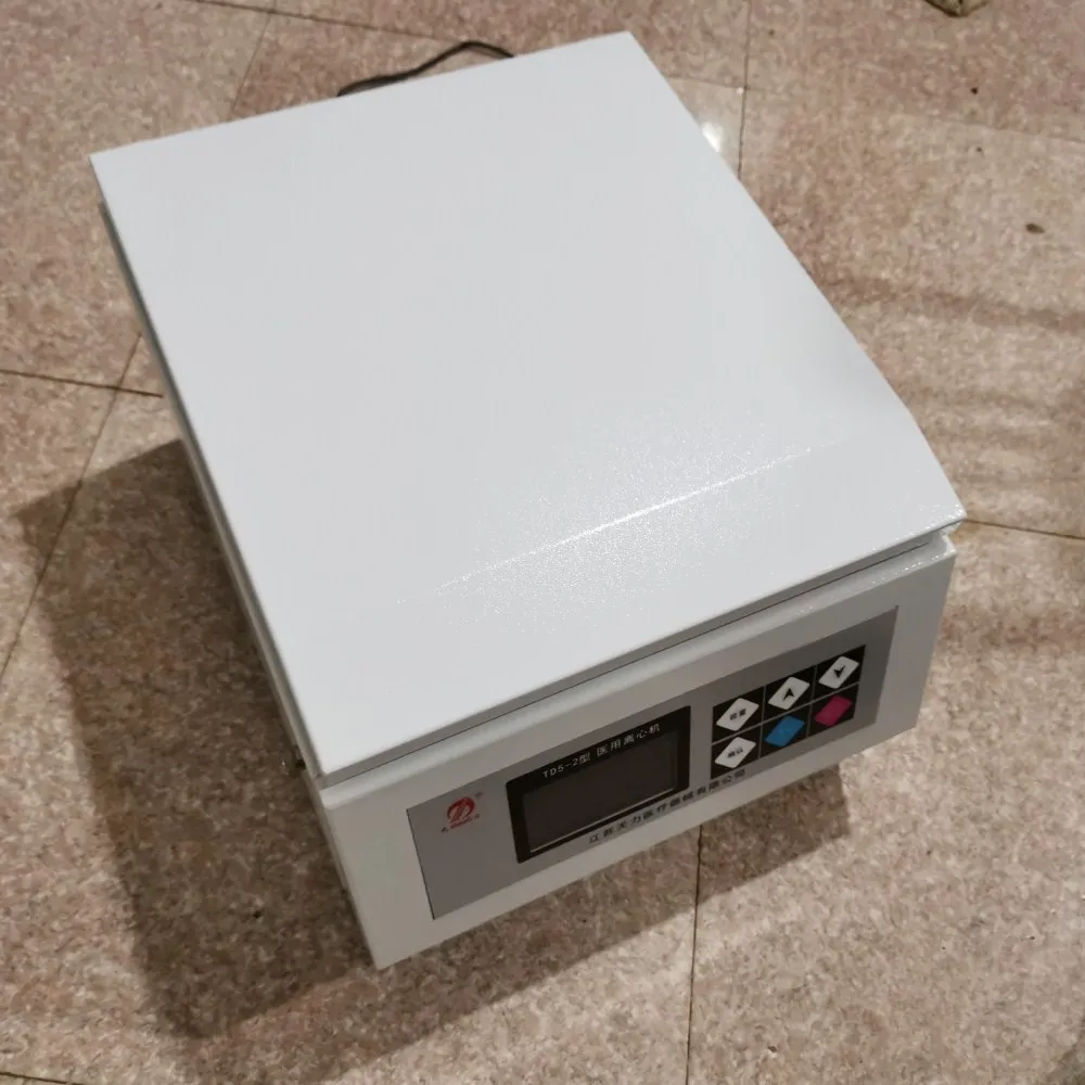 Медицинская центрифуга с цифровым ЖК-дисплеем 5000 об/мин низкоскоростная