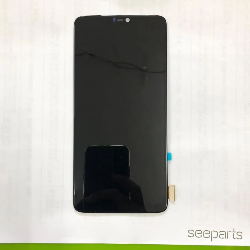 TFT для Oneplus 6 ЖК-экран Сенсорная панель сборка One plus 6 ЖК-дисплей дигитайзер дисплей+ рамка OnePlus 6 ЖК