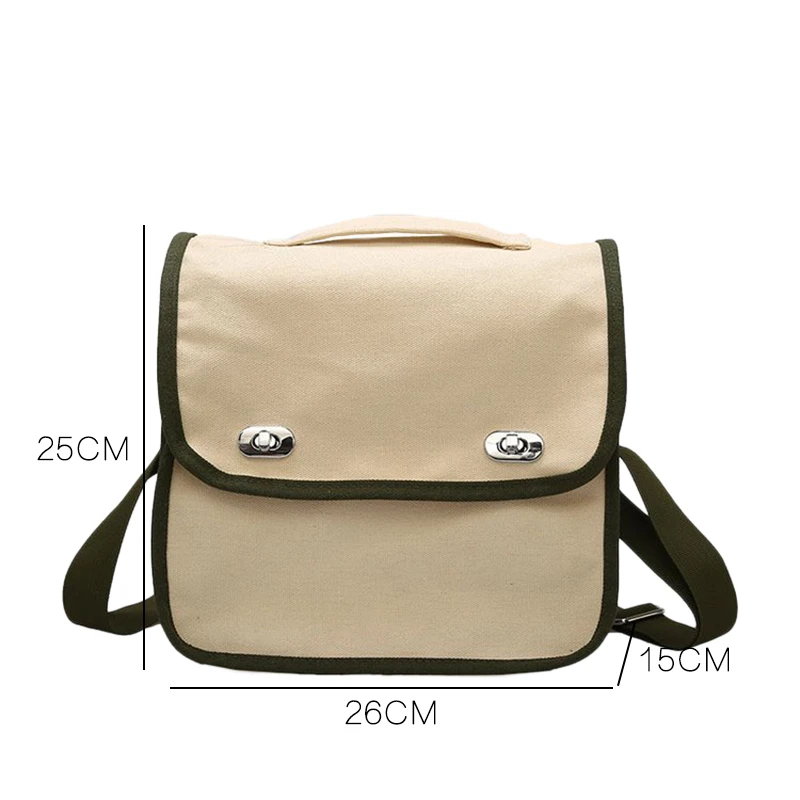 Youda Женская мода Стиль Одноцветный холщовый сумки через плечо большой емкости