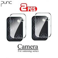2pcs camera lens glass for samsung galaxy a51 a71 note 20 s20 ultra plus s20 a31 a21s m31 a02 a12 s21 screen protector s20 fe