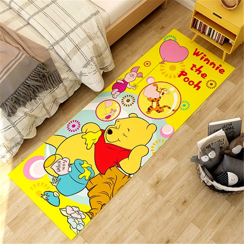 

3D Disney Mickey Minnie Play Mat Bedroom Rugs Kids Home Decorative Play Mat Area Rug Pastoral Carpets for Living Room Mats Gift