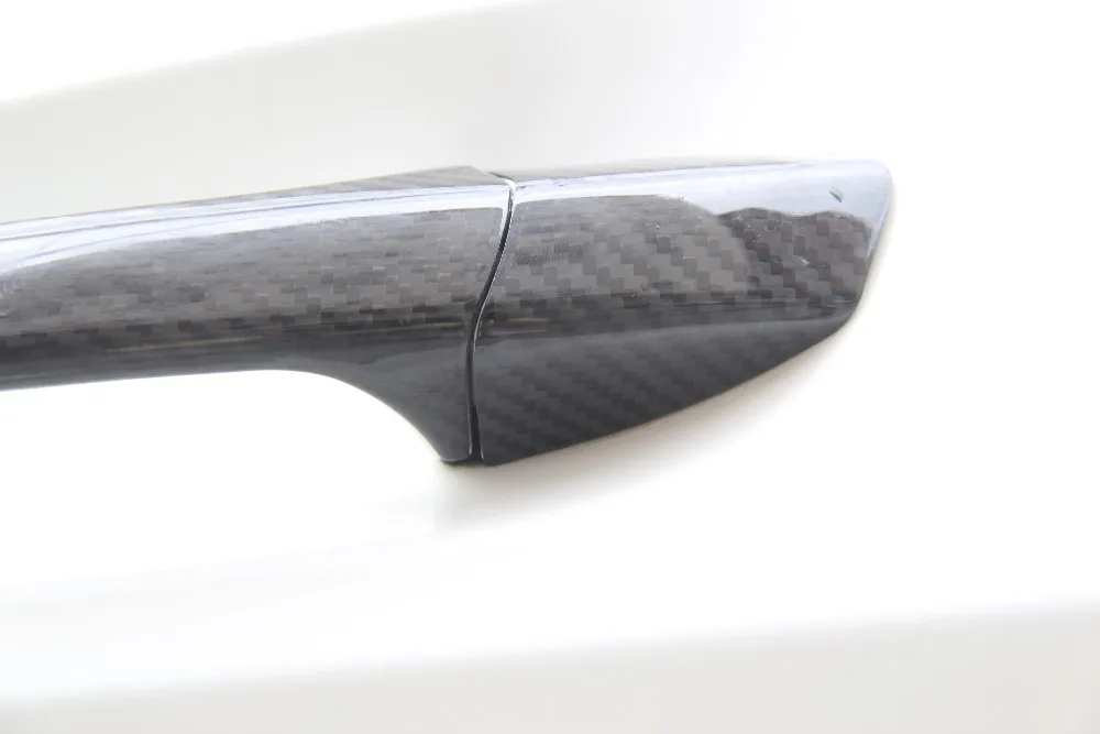 Крышка дверной ручки из углеродного волокна для Mercedes Benz W204 C Class C200 C250 C63 2009 2010 2011 2012