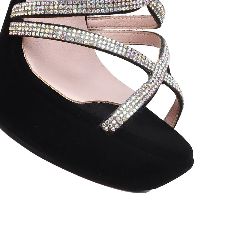 Большие размеры 9 10 11 12 женские летние босоножки на платформе женская обувь