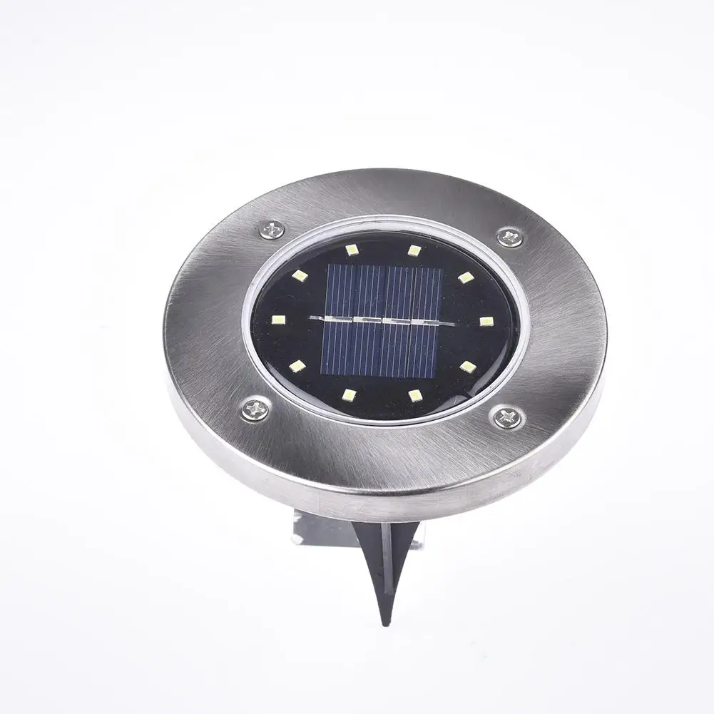 Белый/теплый 10 Светодиодный светильник на солнечной энергии подземный 3 Вт