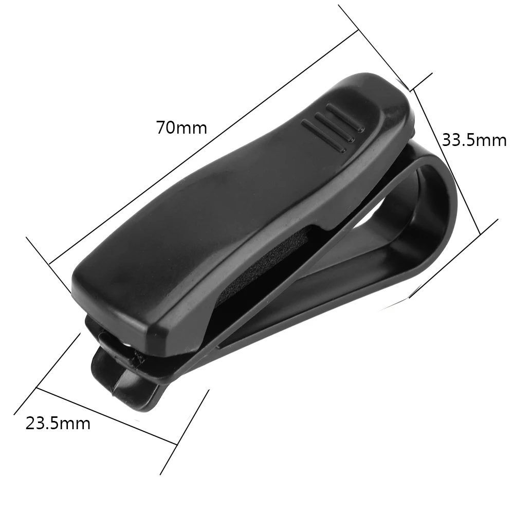 

Car Vehicle Sun Visor Sunglasses Eyeglasses Holder Glasses Cases Auto Fastener Clip Portable Storage Holder Auto Accessories