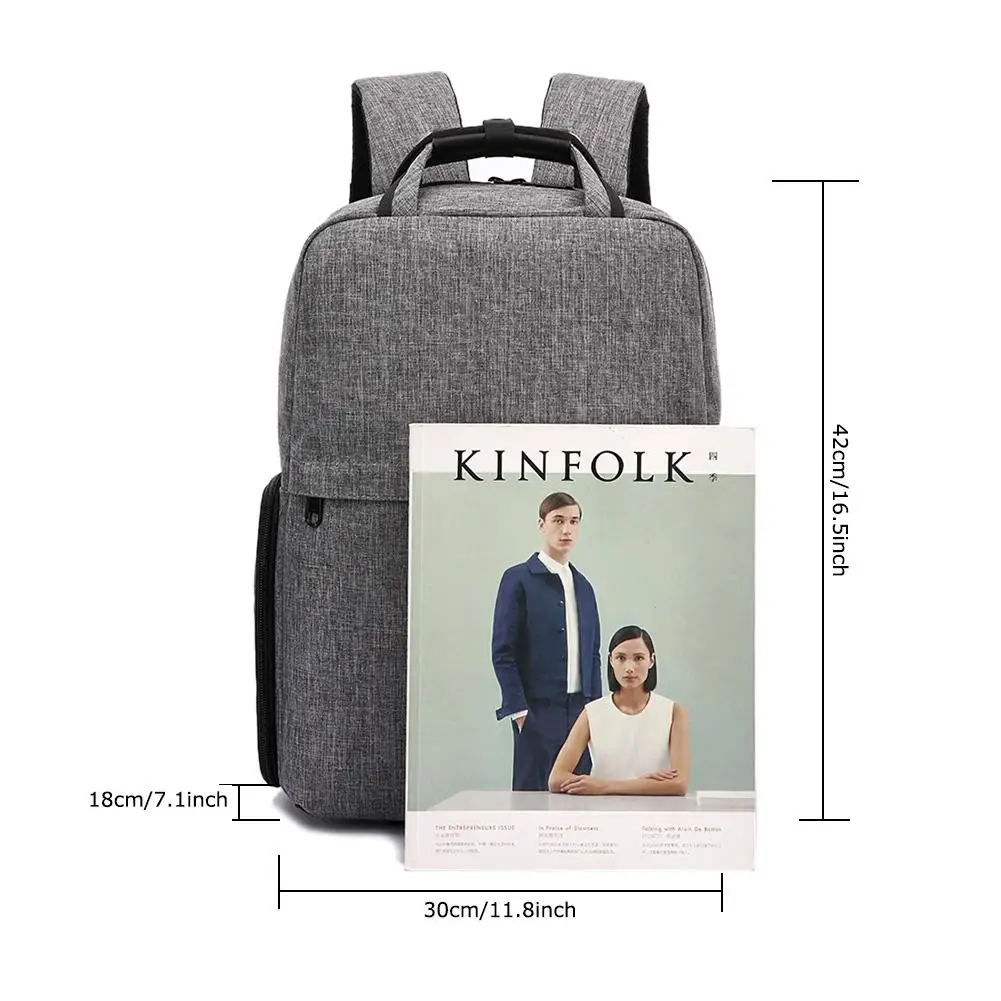 dslr camera backpack waterproof photographer camera bag with side access and tripod holder lens mirrorless camera bag free global shipping