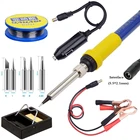 Паяльник Электрический низковольтный автомобильный, паяльник с зажимом под крокодила, сварочный, портативный, 12 В постоянного тока35 Вт