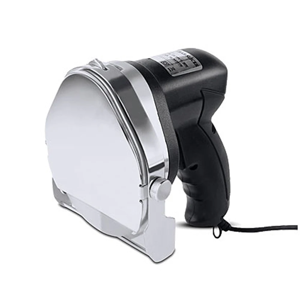 

80W Elektrische Kebab Mes Doner Cutter Slicer Vlees Carver Machine Blade Met Slijpsteen