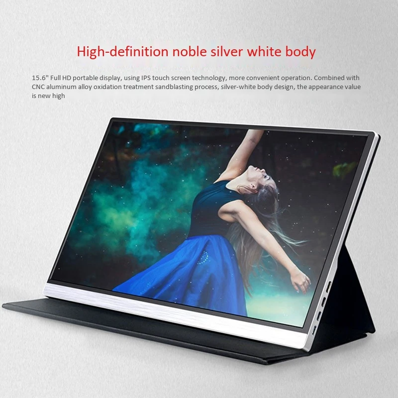 

15.6-Inch Portable Display 1080P Is Suitable for Apple and Huawei Mobile Phone Projection Screen,Vertical Screen