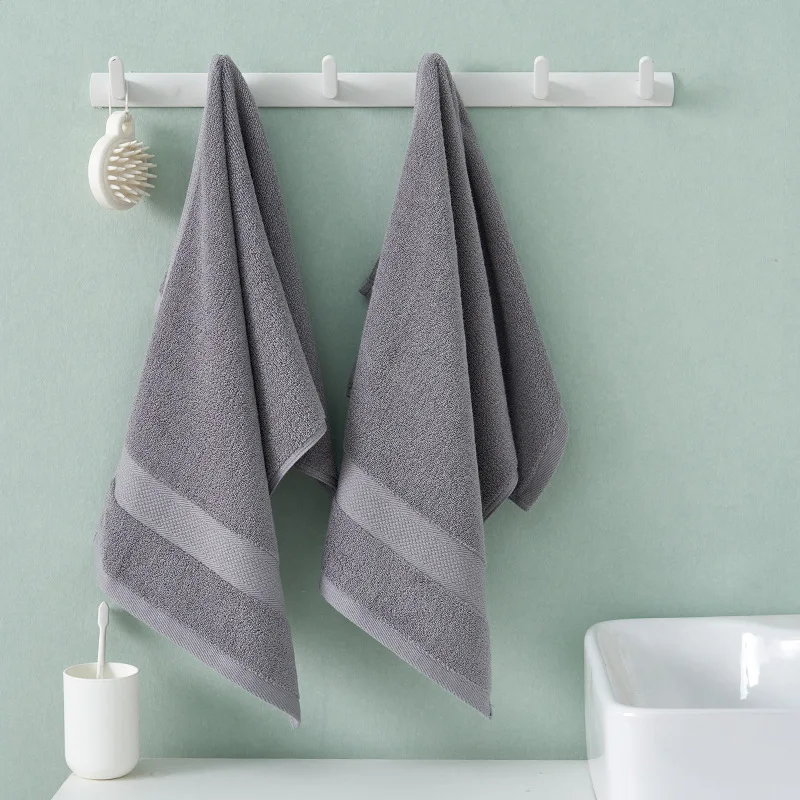 

100%Cotton Towel Thick Comfortable Soft Water Absorption Does Not Hurt the Skin Male Female Couples Can Use Daily Necessities