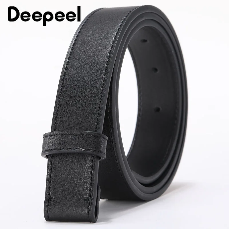 Deepeel 2/3/3.5/3.8*90 120 см для мужчин Черная 2nd Слои ремень из натуральной кожи крупного