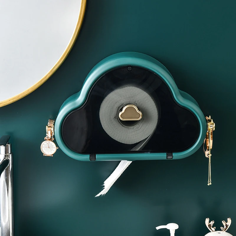 Держатель для салфеток бумажный чехол настенный диспенсер ванной комнаты милая