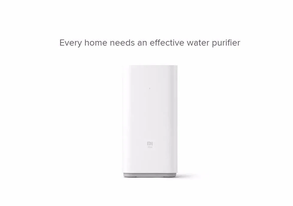 Очиститель воды Xiaomi, очиститель воды для дома, фильтры для воды, чистая вода для здоровья и Wi-Fi, приложение для телефона Android IOS