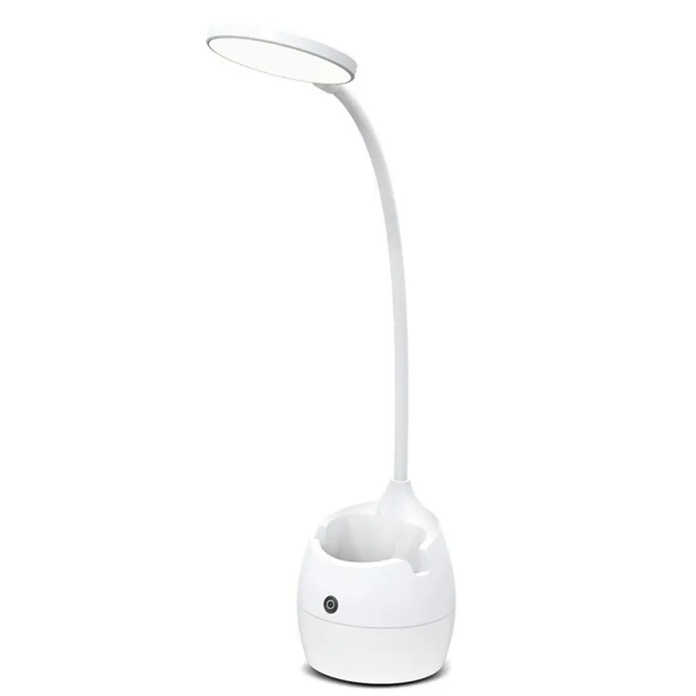 

USB-лампа для защиты глаз для студентов колледжа, детский креативный держатель для ручек, настольная лампа, креативный подарок, настольная ла...