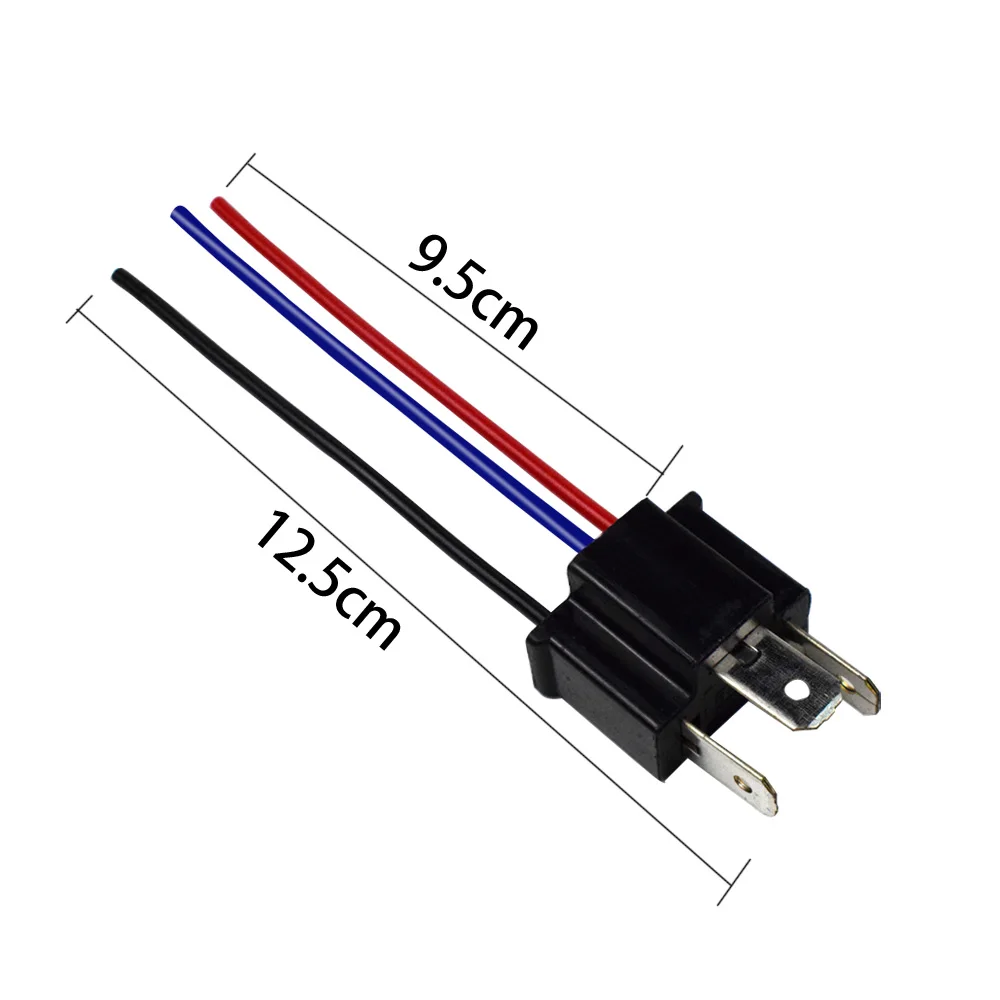 9003 Led 3-х контактный разъем провода для H4 Высокий Низкий ксенон на Основное