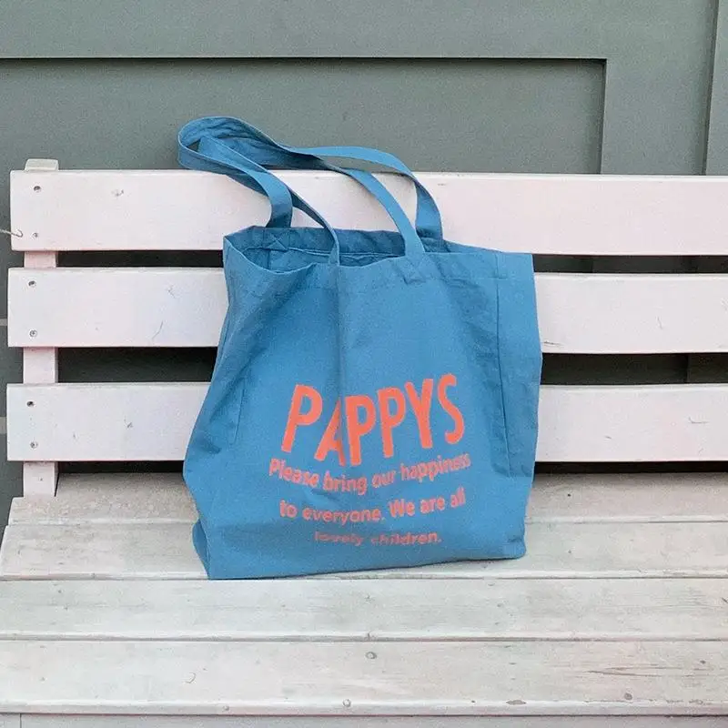 

Вместительная холщовая женская сумка на плечо, хлопковая Экологически чистая многоразовая сумочка-тоут на молнии для покупок, тканевый мес...