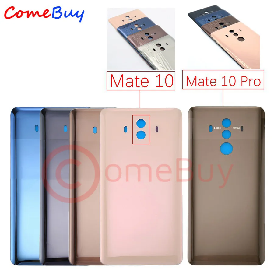 Задняя крышка батарейного отсека для Huawei Mate 10 Pro стеклянная задняя Mate10 запасная