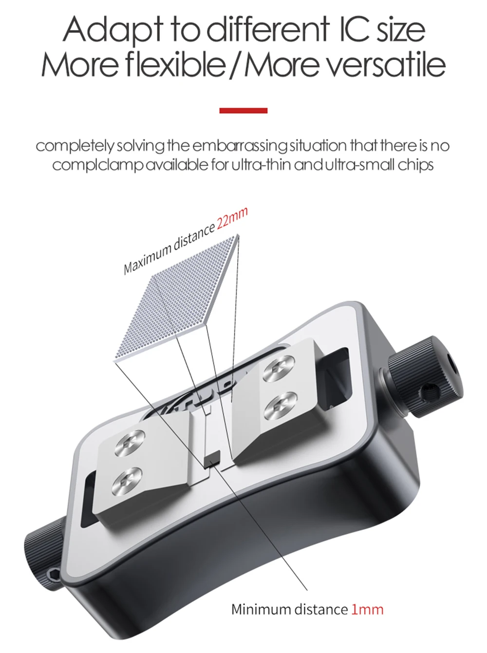 Tuoil TL-15A IC Клей Удалить приспособление для iPhone Samsung BGA материнской платы CPU пайка