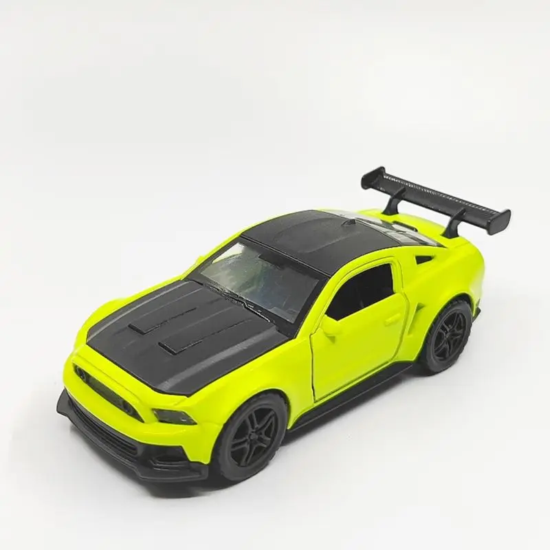1:36 Ford Mustang трехдверная открытая сила управления сплав статическая модель подарок