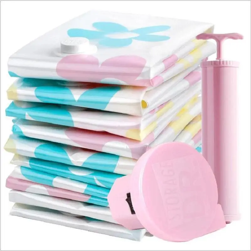 

40/11 шт., многоразовые вакуумные мешки для хранения покрывал