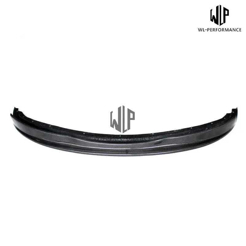E90 AK стиль углеродное волокно передний бампер разветвитель диффузор