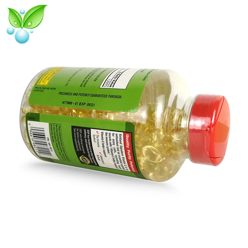 

American Original Kirkland Vitamin E Soft Capsule 400IU*500 Capsules VE Vitamin E Essence Genuine 180mg