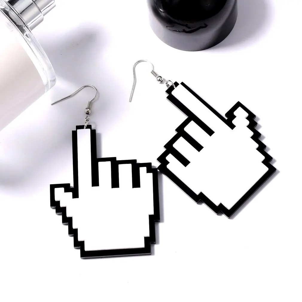 Новинка 2018 минималистичные серьги-гвоздики с надписью модные Ушные Шпильки