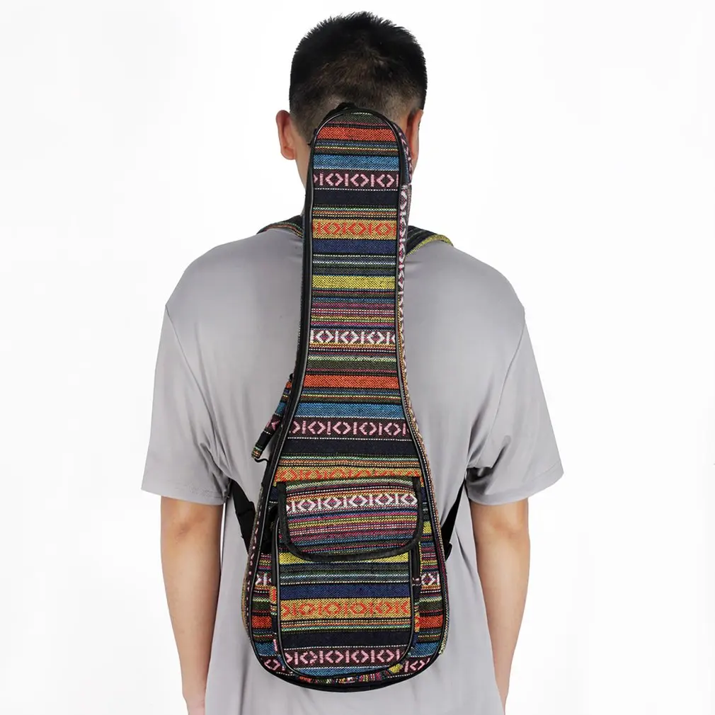

Waterproof Cotton Ukulele Bag Soft Case Gig Oxford Cloth Ukelele Hawaii Four String Guitar Backpack FOR 23 inch Ukulele