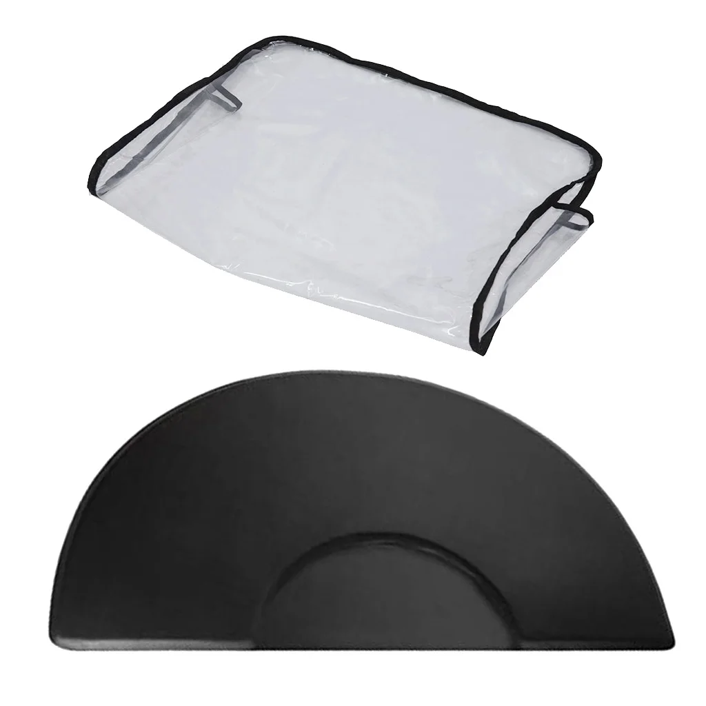 

Salon Barber Chair Rug Anti-Fatigue Floor Stylist Mat Chair Back Covers