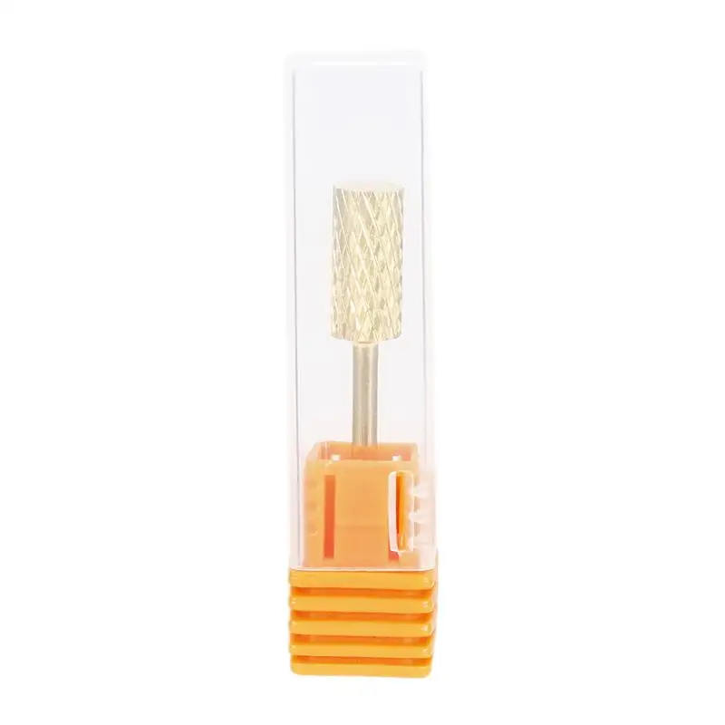 Быстро раскупаемый 1 шт. цилиндрический золото Цвет шлифовальная насадка для