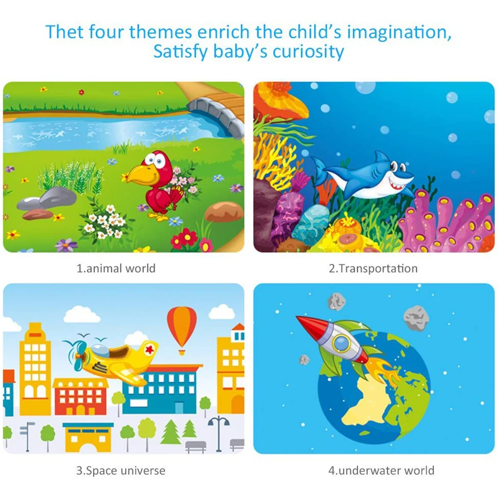 1 шт Детские спальные история Фонарик лампы проектора игрушки Ранние обучающие