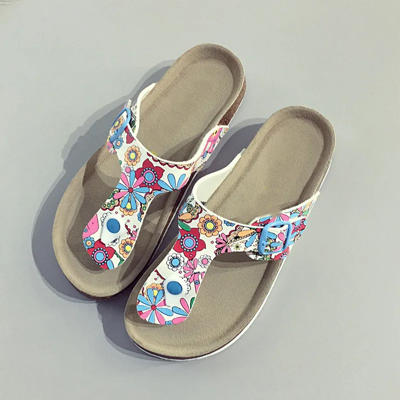 

Female Shoes Summer Clogs Woman Slippers Flat Slides Rubber Flip Flops 2021 Beach Hawaiian Fabric PU Bling Flat Shoes Female Wom