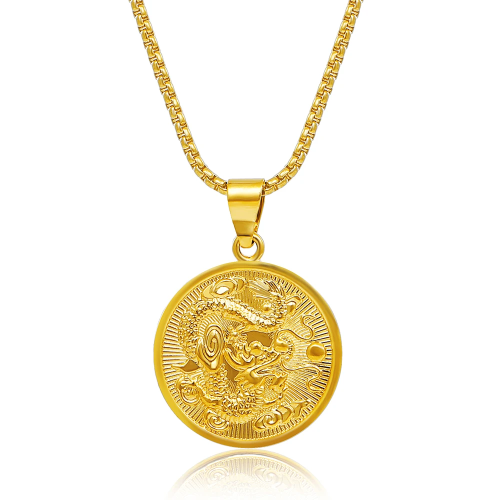 Zoeyella модная подвеска золотого цвета квадратной формы с простым тиснением буквы H