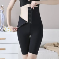 high waist body shaping breasted abdominal pants waist girdling body slimmin hip lifting seamless leggings free shipping