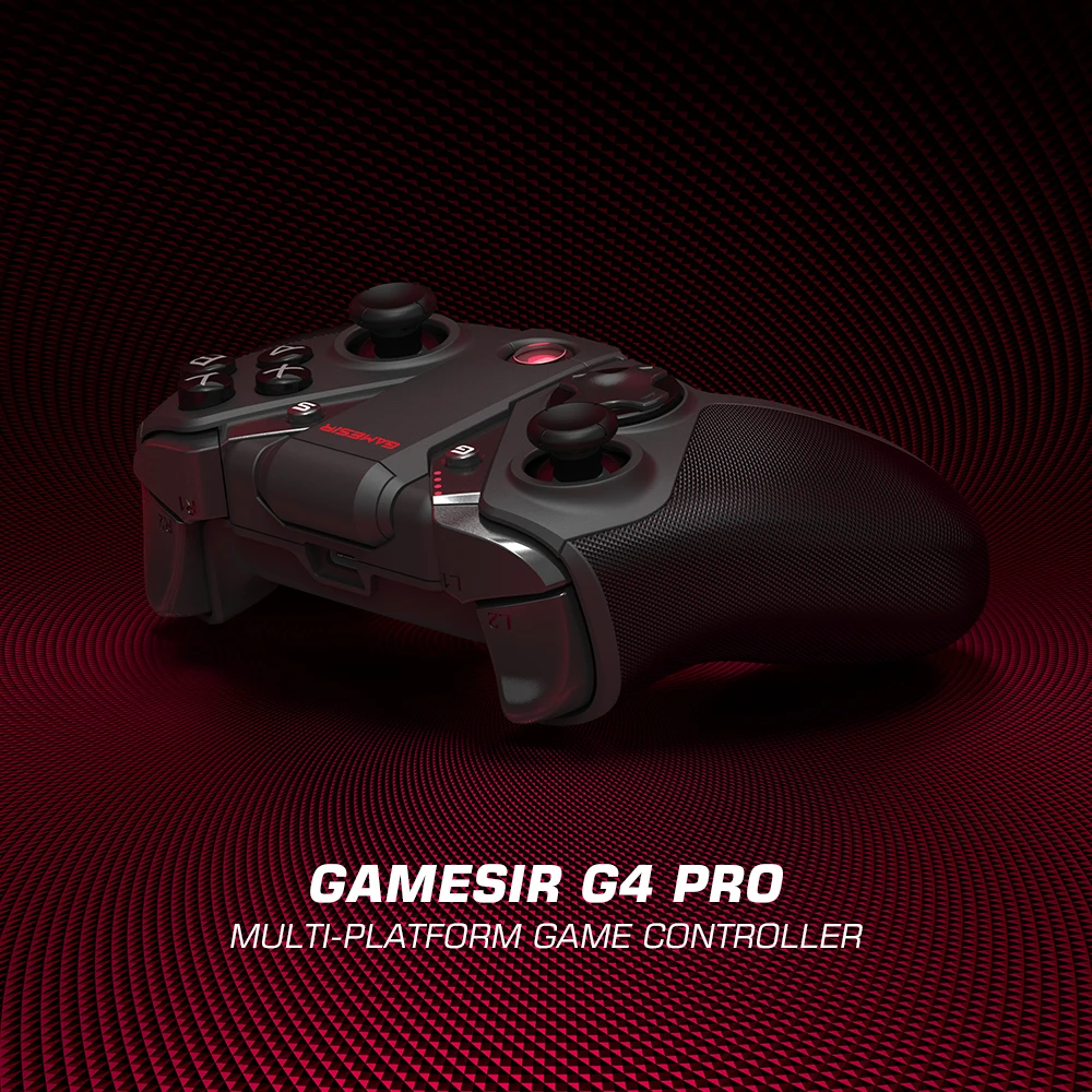 

GameSir G4 Pro Bluetooth Game Controller 2.4GHz Wireless Gamepad for Nintendo Switch Apple Arcade and MFi Game Xbox Cloud Gaming