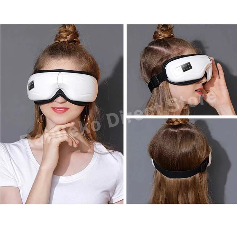 Bluetooth массажер для глаз против морщин массаж усталых компрессионные очки с