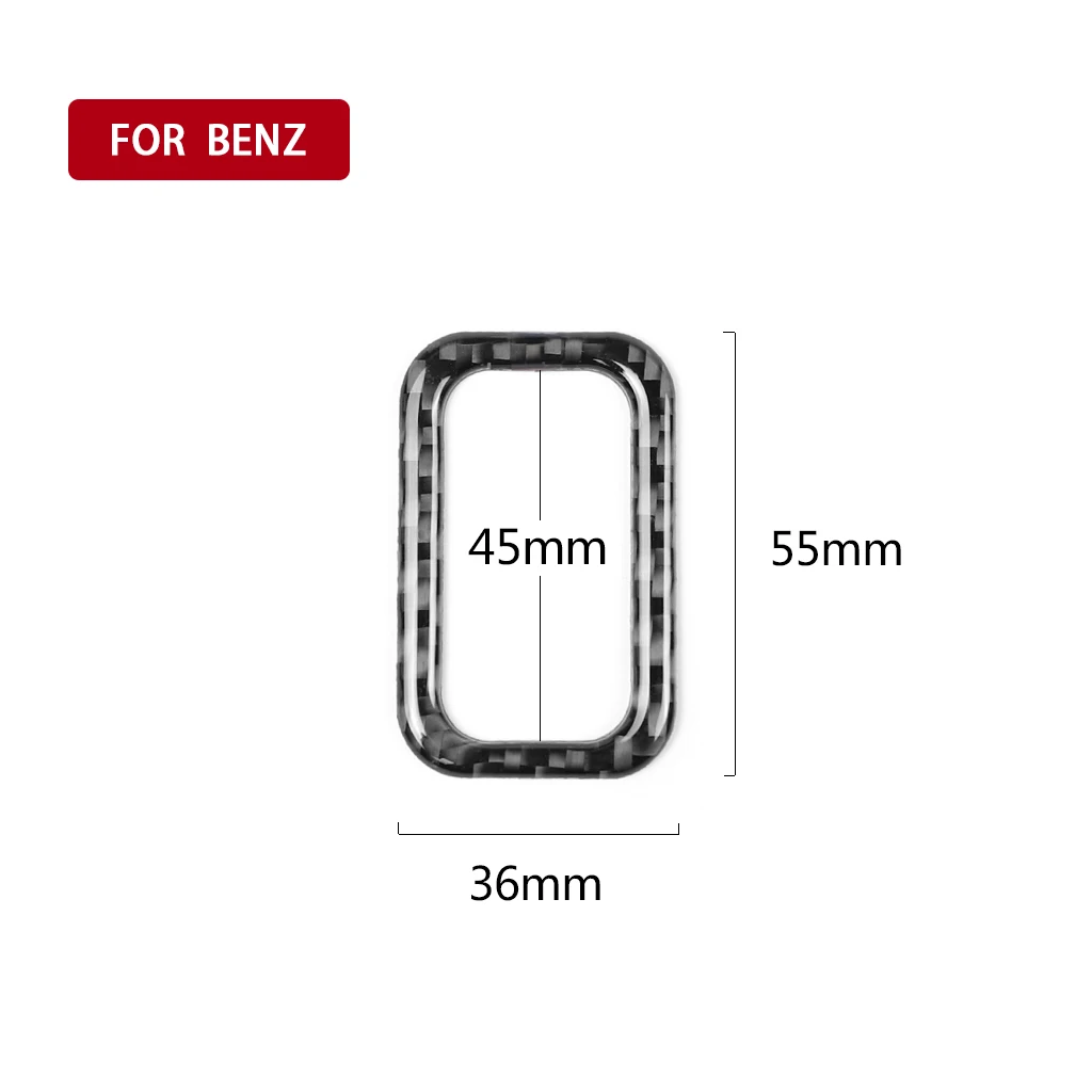 Carbon Fiber Car Rear Trunk Switch Button Interior Trim Sticker For Mercedes W205 GLC Accessories C Class Auto Decoration | Автомобили и