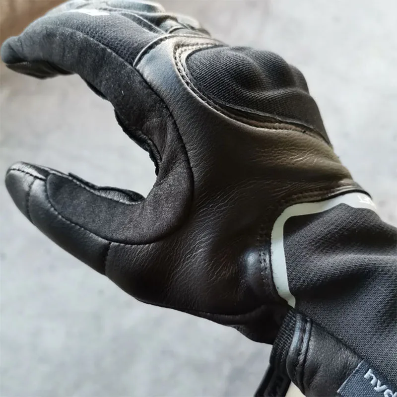 Зимние водонепроницаемые Мотоциклетные Перчатки вершины H2O Кожаные