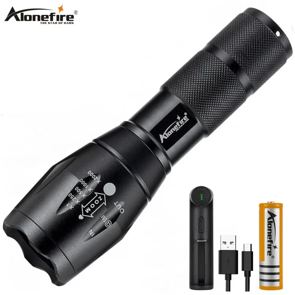 Светодиодный фонарь AloneFire G700 масштабируемый светодиодный CREE XM L T6 5000LM