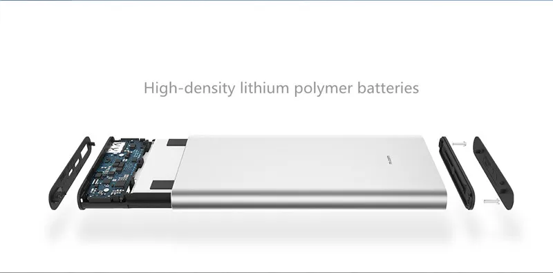 Xiaomi power Bank 10000 мАч 3 двойной USB выход s 18 Вт QC3.0 Быстрая зарядка для мобильного телефона Быстрая зарядка внешний аккумулятор