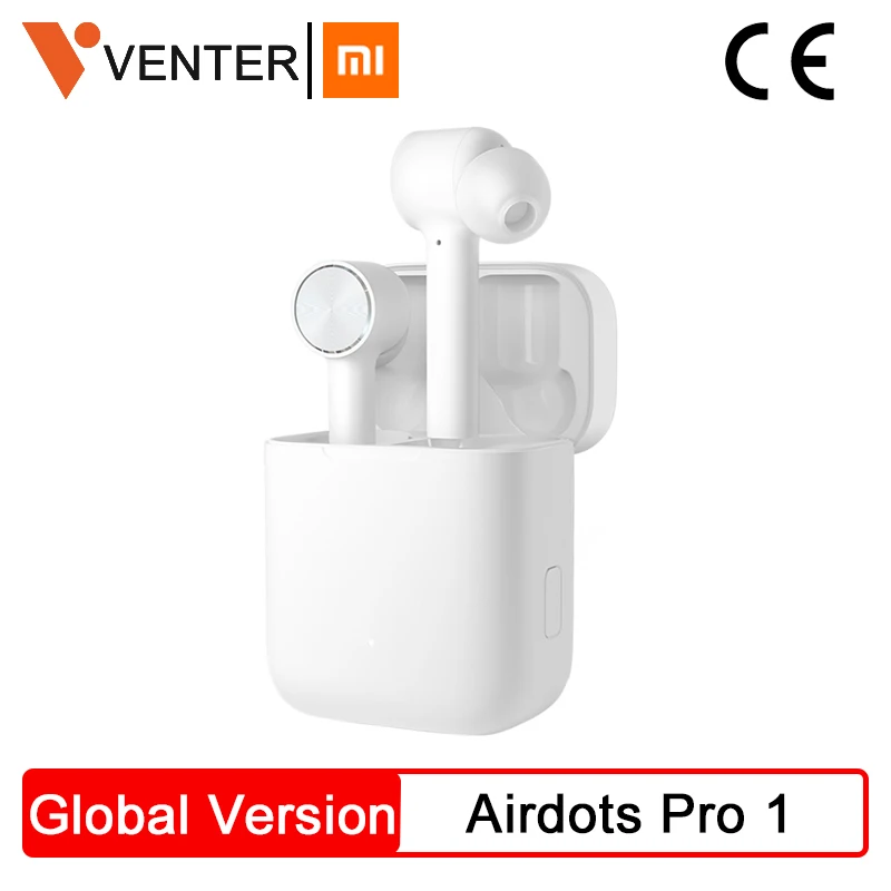Xiaomi Airdots Pro СПЦ Bluetooth наушники ANC переключатель коснитесь Управление IPX4 Водонепроницаемый Беспроводной наушники