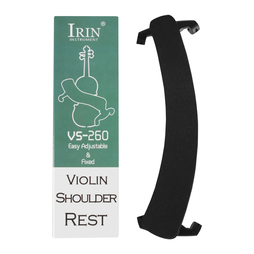 

IRIN Black 4/4 Violin Shoulder Pad Stringed Instrument Accessories 3/4 4/4 Fiddle Shoulder Rest Support Musical Instrument Parts