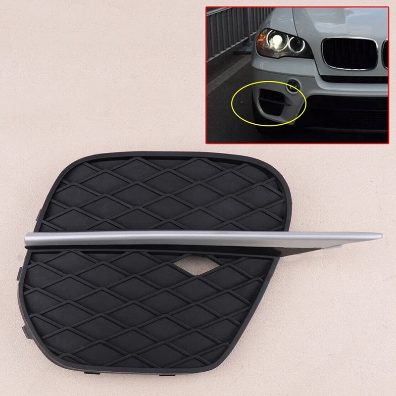 Передняя решетка бампера с правой стороны для BMW X5 E70 2011-2013 51117222860 | Автомобили и